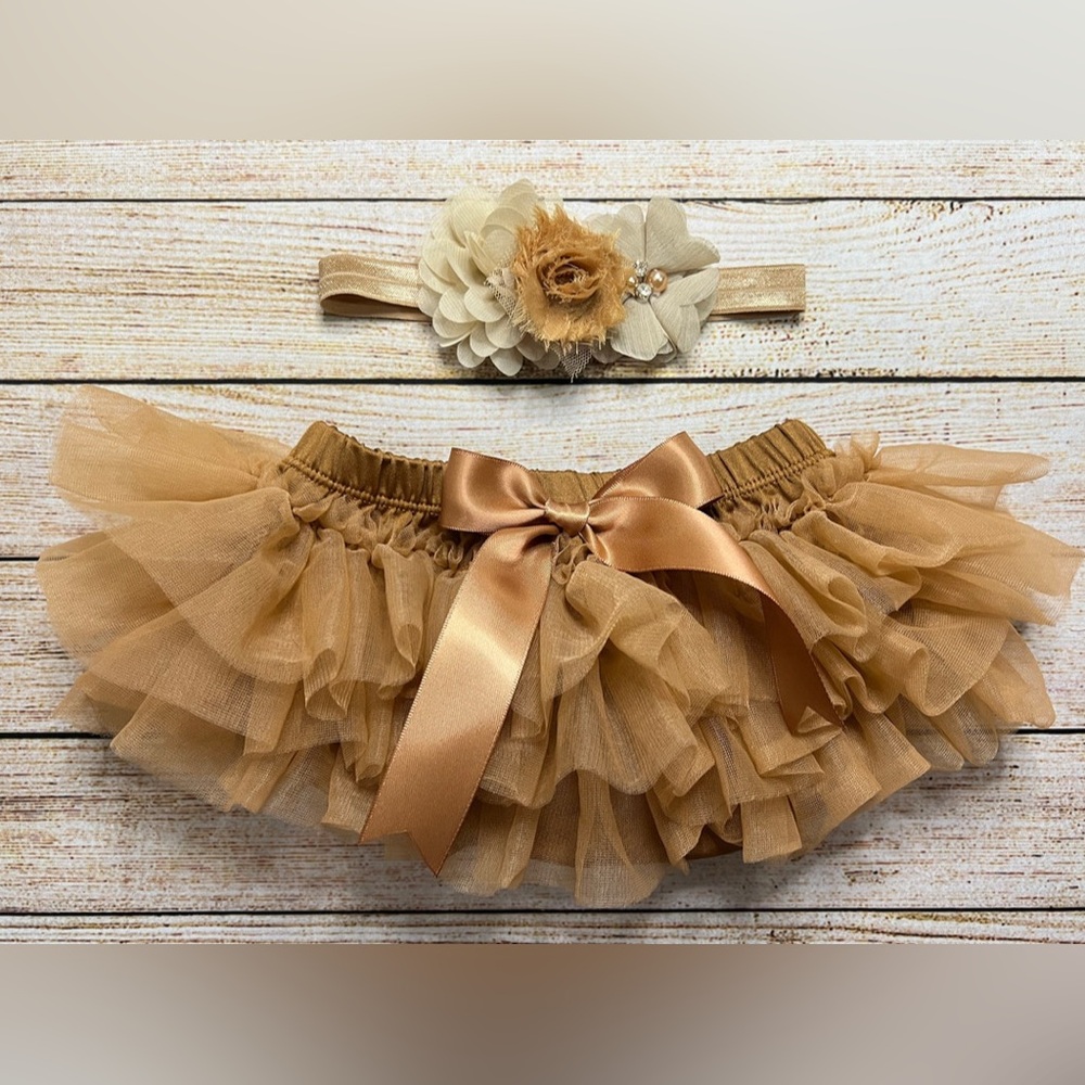 Baby Tutu Bloomer + Headband